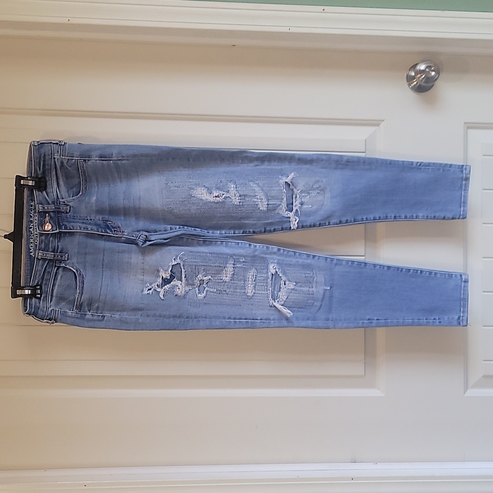 American Eagle Distressed Jeggings